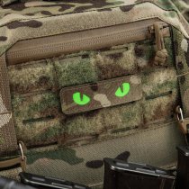 M-Tac Green Cat Eyes Laser Cut Patch - Multicam