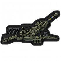 M-Tac M777 Rubber Patch - Olive