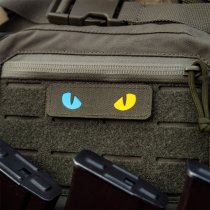 M-Tac UA Cat Eyes Laser Cut Patch - Ranger Green