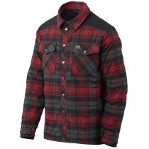 Helikon-Tex Winter Warden Shirt - Slate Crimson Plaid - XS