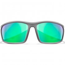 Wiley X WX Grid Captivate Polarized Green Mirror - Grey