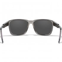 Wiley X WX Trek Captivate Polarized Blue Mirror - Grey