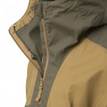 Helikon-Tex Tracer Anorak Jacket - Polycotton Stretch Ripstop - Coyote / Taiga Green - M