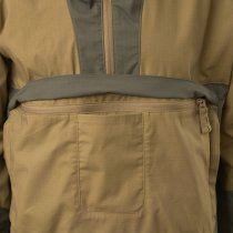 Helikon-Tex Tracer Anorak Jacket - Polycotton Stretch Ripstop - Coyote / Taiga Green - 2XL