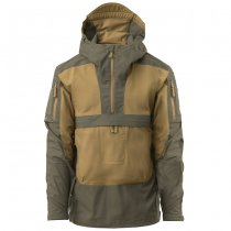 Helikon-Tex Tracer Anorak Jacket - Polycotton Stretch Ripstop - Coyote - S