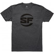 SureFire Button Logo T-Shirt - Grey - L