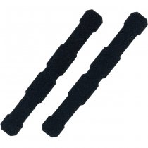 Pitchfork Hook & Loop Straps - Black