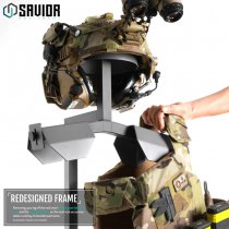 Savior Equipment H.A.B Rack 2.0 Tactical Gear Stand & Rifle Rack - Grey