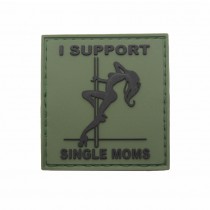 Pitchfork Single Moms Patch - Olive