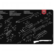 TekMat Cleaning & Repair Mat - Remington 870