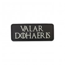 Pitchfork Valar Dohaeris Patch - Black