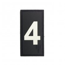 Pitchfork Number 4 Patch - Black