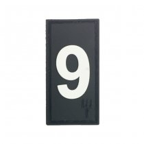 Pitchfork Number 9 Patch - Black