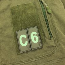 Pitchfork Number 1 Patch - Olive