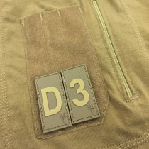 Pitchfork Number 3 Patch - Tan