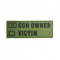 Pitchfork Gun Owner Patch - Green