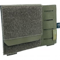 Pitchfork Flat Admin Pouch - Ranger Green