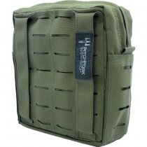 Pitchfork Vertical Utility Pouch Medium - Ranger Green