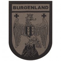 Clawgear Burgenland Shield Patch - RAL 7013