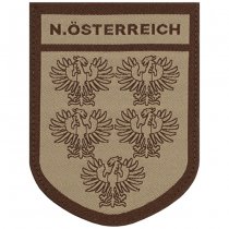 Clawgear Niederoesterreich Shield Patch - Desert