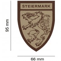 Clawgear Steiermark Shield Patch - Desert