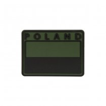 Helikon-Tex Polish Subdued Flag Patch - Olive Green