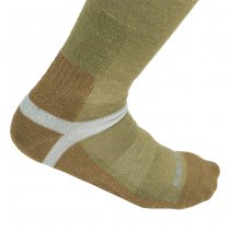 Helikon-Tex Merino Socks - Olive Green / Coyote - L