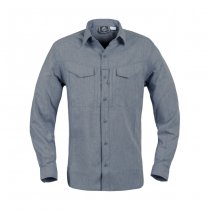 Helikon-Tex Defender Mk2 Gentleman Shirt - Melange Blue - XS