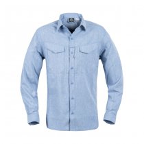 Helikon-Tex Defender Mk2 Gentleman Shirt - Melange Light-Blue - S