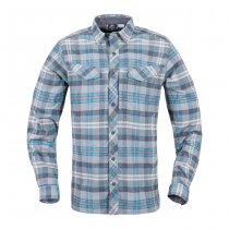 Helikon-Tex Defender Mk2 Pilgrim Shirt - Blue-Plaid - XS