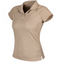 Helikon-Tex Women's UTL Polo Shirt TopCool Lite - Khaki - S