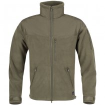 Helikon-Tex Classic Army Fleece Jacket - Olive Green / Black - M