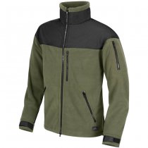 Helikon-Tex Classic Army Fleece Jacket - Olive Green / Black - XL