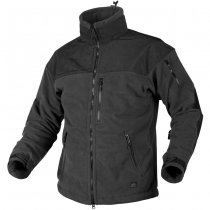 Helikon-Tex Classic Army Fleece Windblocker Jacket - Black - S