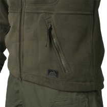 Helikon-Tex Polish Infantry Fleece Jacket - Black / PL Woodland - 2XL