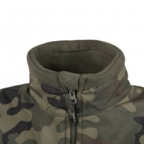 Helikon-Tex Polish Infantry Fleece Jacket - Olive Green / PL Woodland - S