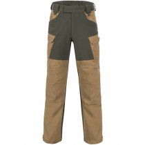 Helikon-Tex Hybrid Outback Pants Duracanvas - Coyote / Taiga Green - S - Long