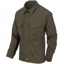 Helikon-Tex Woodsman Shirt - Taiga Green / Black A - M