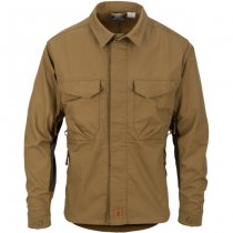 Helikon-Tex Woodsman Shirt - Taiga Green / Black A - 2XL