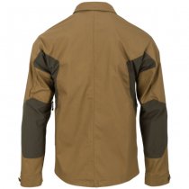 Helikon-Tex Woodsman Shirt - Coyote / Taiga Green A - 2XL