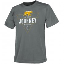 Helikon-Tex T-Shirt Journey To Perfection - Shadow Grey - L