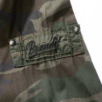 Brandit Shirt Slim - Woodland - M