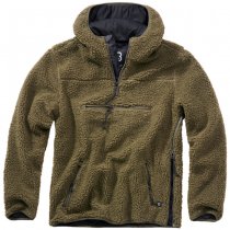 Brandit Teddyfleece Worker Pullover - Olive - M