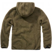 Brandit Teddyfleece Worker Pullover - Olive - 4XL