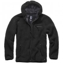 Brandit Teddyfleece Worker Jacket - Black - 3XL