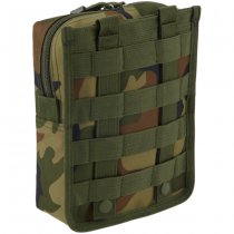 Brandit Molle Pouch Cross - Woodland