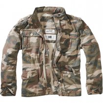 Brandit Britannia Winter Jacket - Light Woodland - 3XL