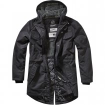 Brandit Marsh Lake Teddyparka - Black - XL