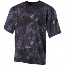 MFH US T-Shirt - Snake Black - XL