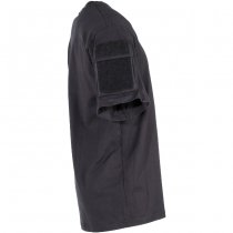 MFH Tactical T-Shirt Sleeve Pockets - Black - M